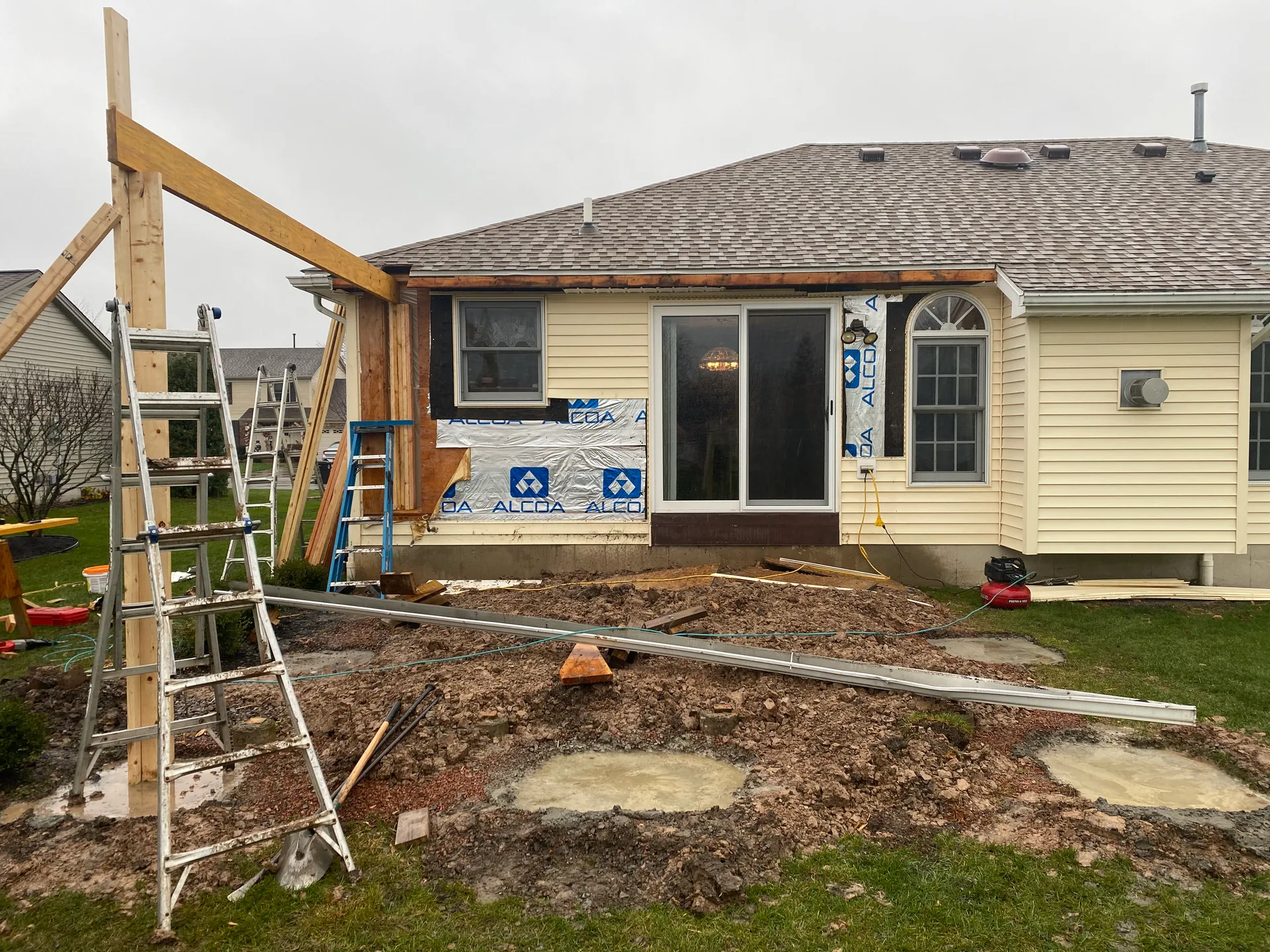 Deck Build Photos and Outdoor Living Spaces